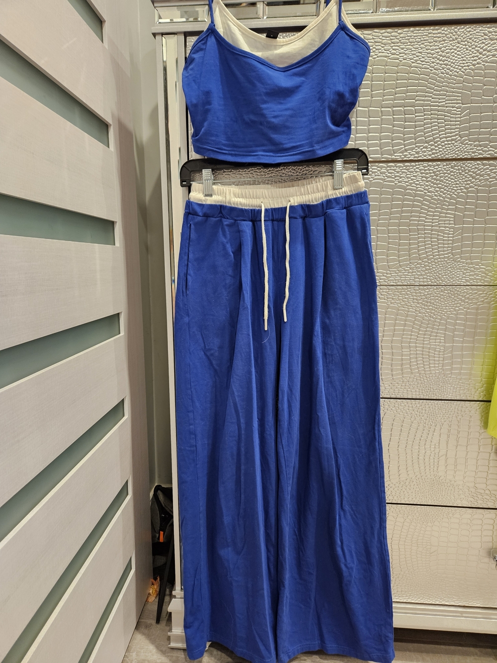 SHEIN Royal Blue Casual Tank Top